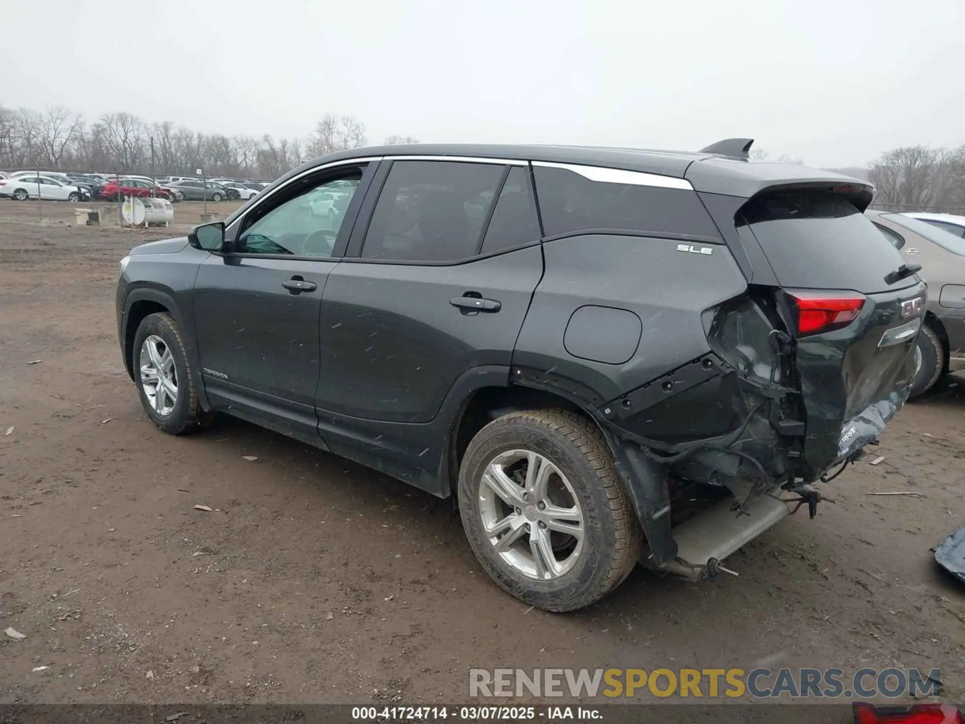 3 fotografías del automóvil dañado 3GKALMEV6LL194018 GMC TERRAIN 2020