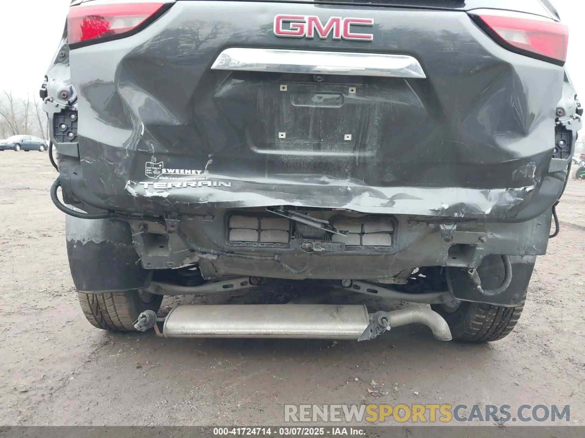 6 fotografías del automóvil dañado 3GKALMEV6LL194018 GMC TERRAIN 2020