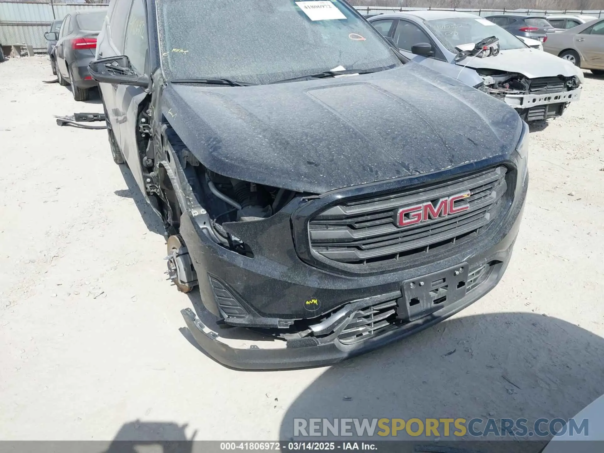 6 fotografías del automóvil dañado 3GKALMEV6LL198876 GMC TERRAIN 2020