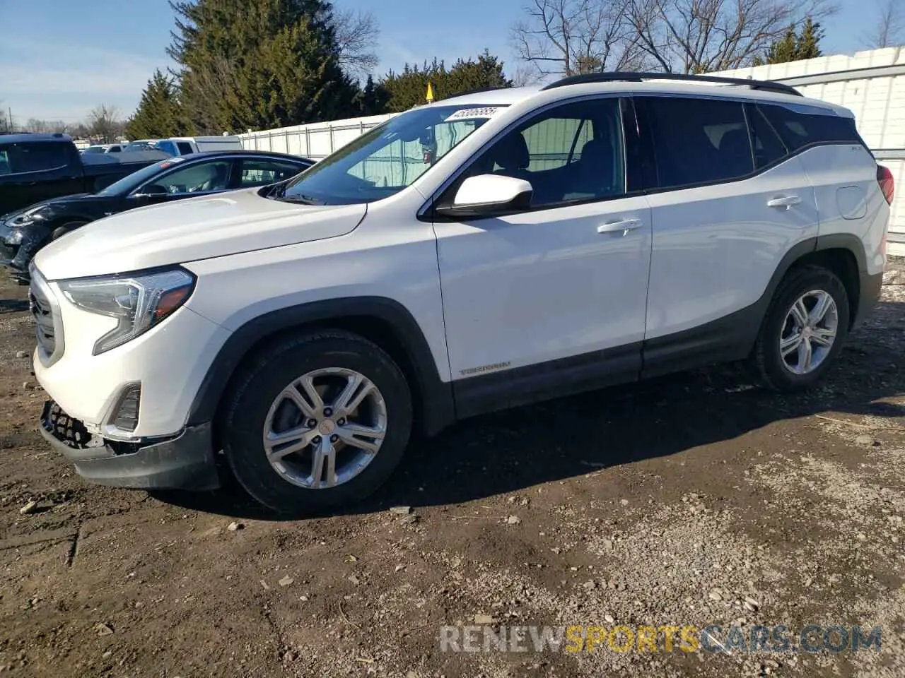 1 fotografías del automóvil dañado 3GKALMEV7LL116217 GMC TERRAIN 2020