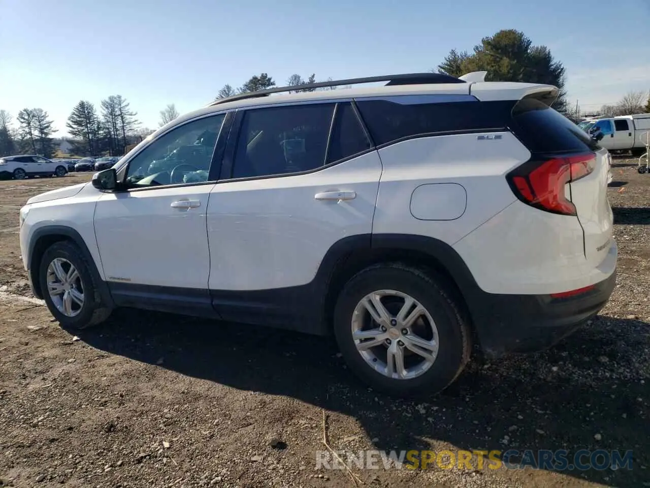 2 fotografías del automóvil dañado 3GKALMEV7LL116217 GMC TERRAIN 2020