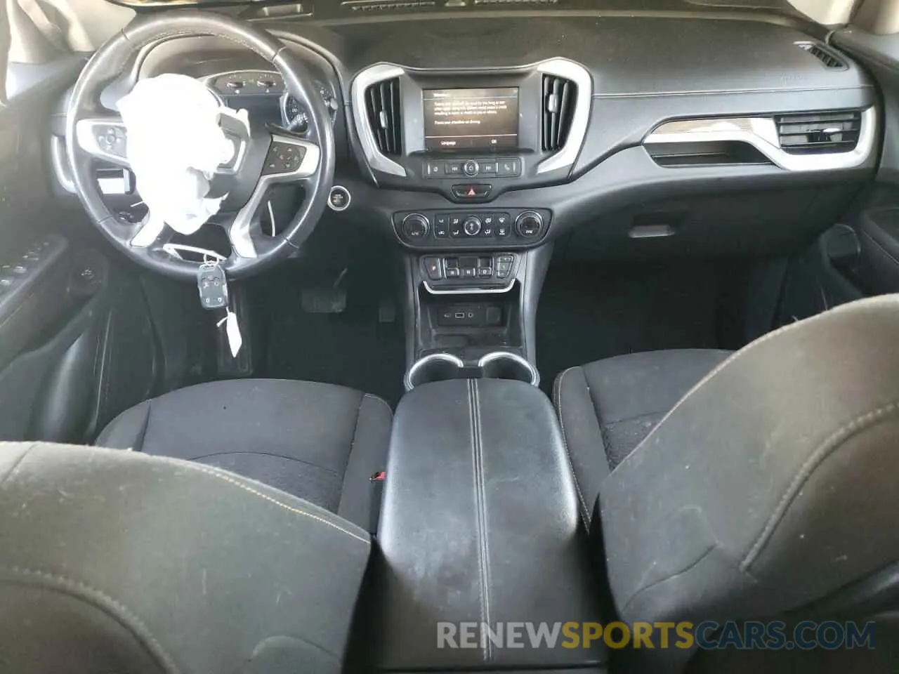 8 fotografías del automóvil dañado 3GKALMEV7LL116217 GMC TERRAIN 2020