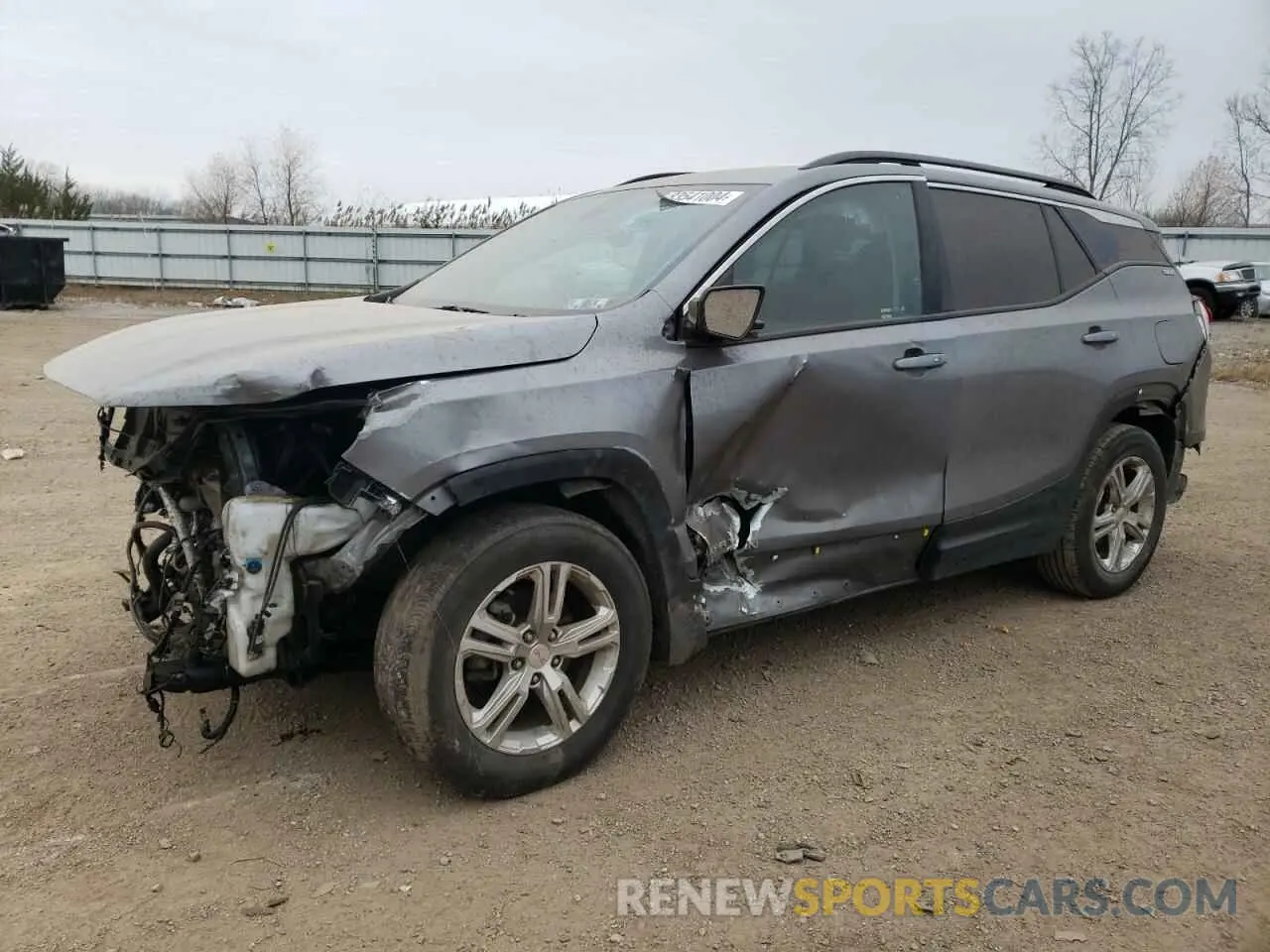 1 fotografías del automóvil dañado 3GKALMEV7LL139366 GMC TERRAIN 2020