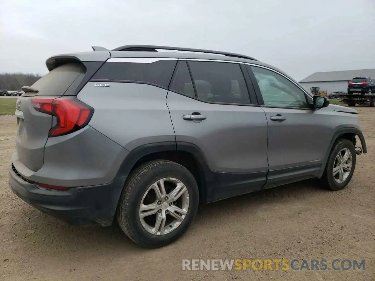 3 fotografías del automóvil dañado 3GKALMEV7LL139366 GMC TERRAIN 2020