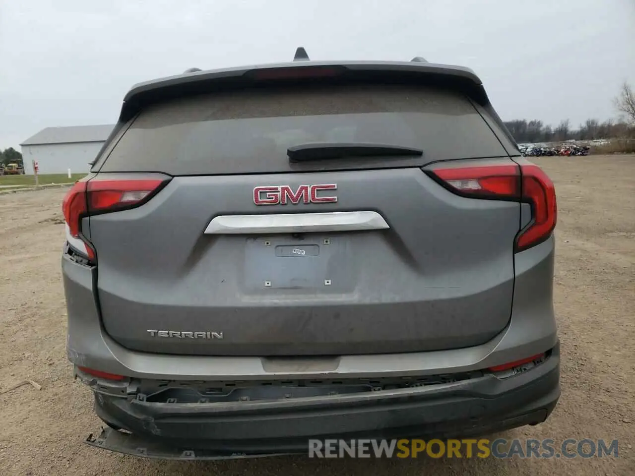 6 fotografías del automóvil dañado 3GKALMEV7LL139366 GMC TERRAIN 2020