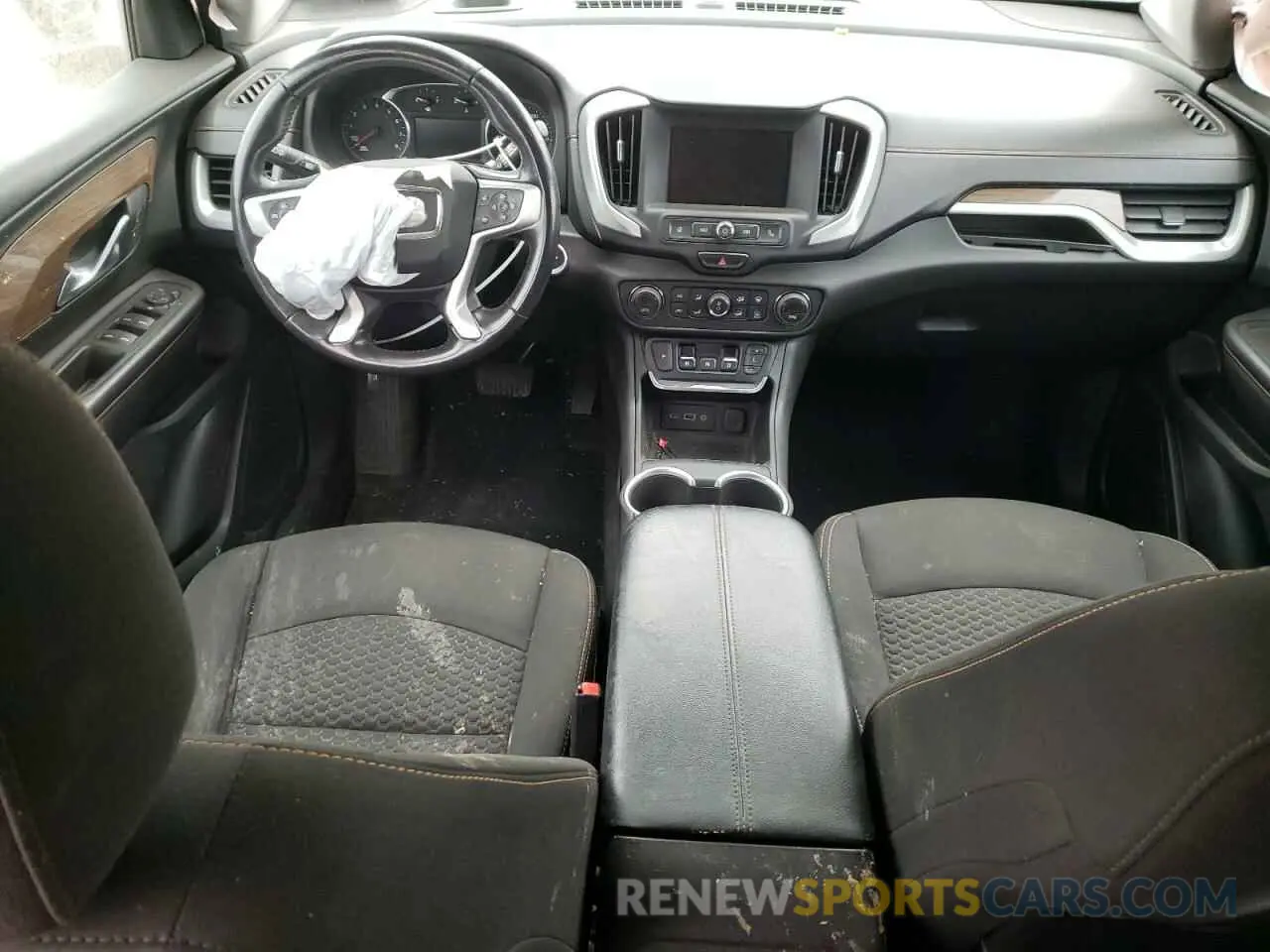 8 fotografías del automóvil dañado 3GKALMEV7LL139366 GMC TERRAIN 2020