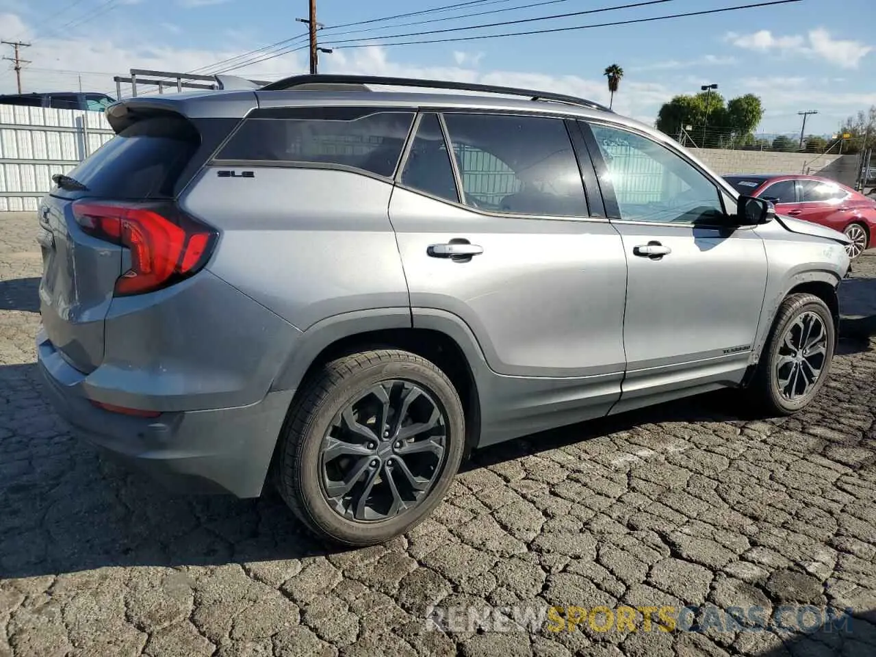 3 fotografías del automóvil dañado 3GKALMEV7LL145491 GMC TERRAIN 2020