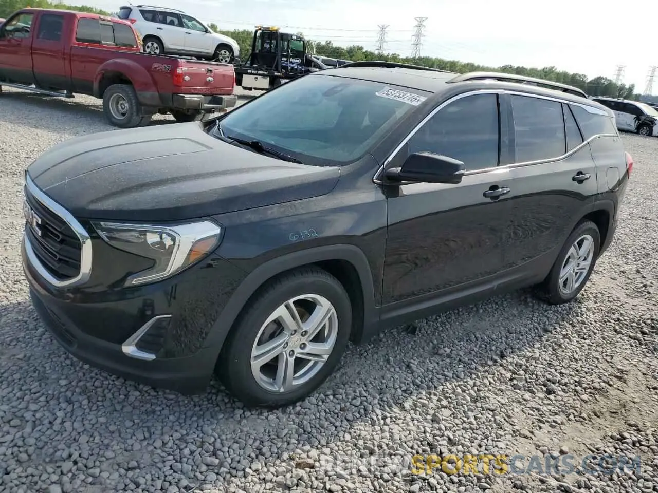 1 fotografías del automóvil dañado 3GKALMEV8LL103119 GMC TERRAIN 2020