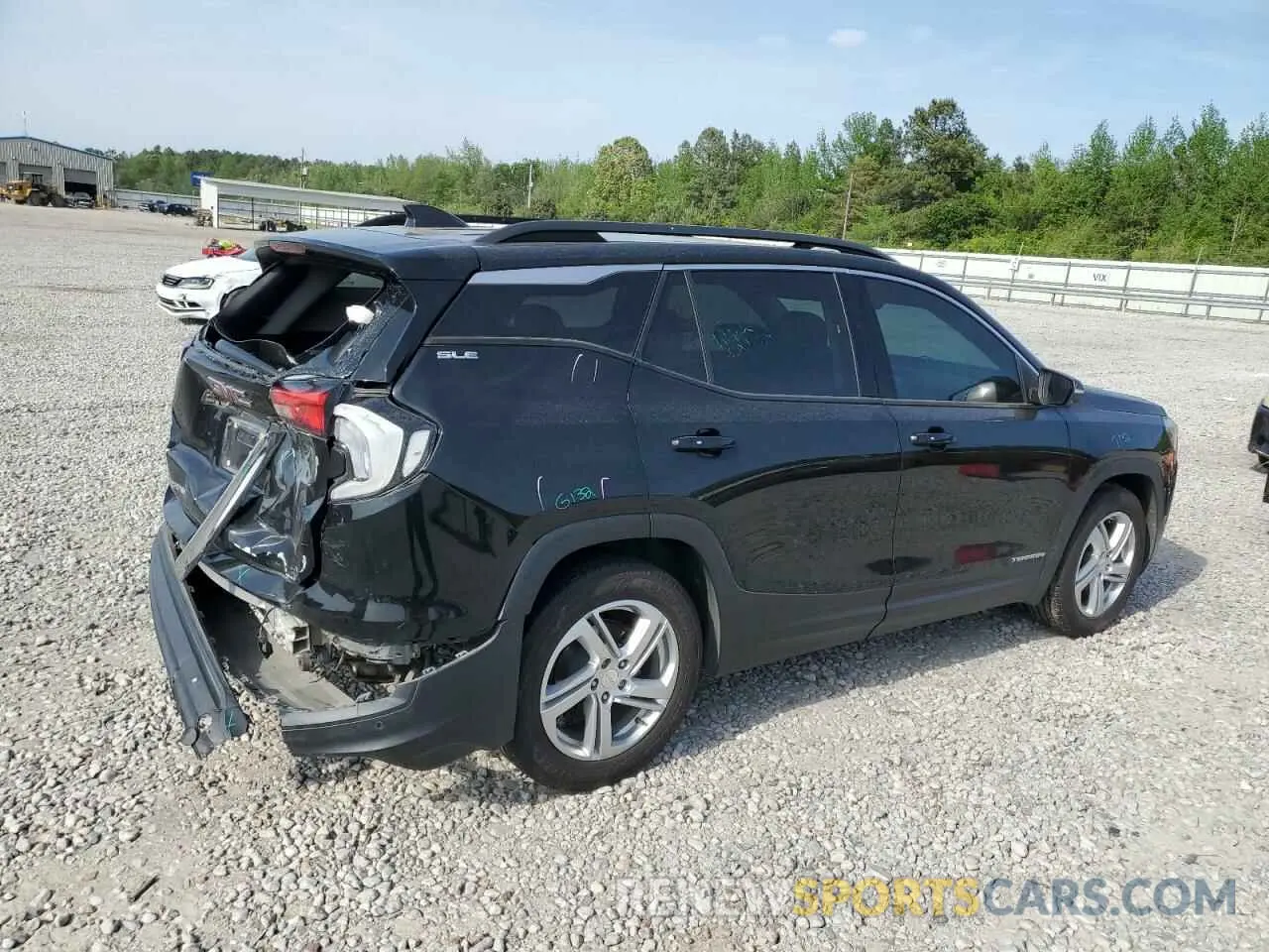 3 fotografías del automóvil dañado 3GKALMEV8LL103119 GMC TERRAIN 2020