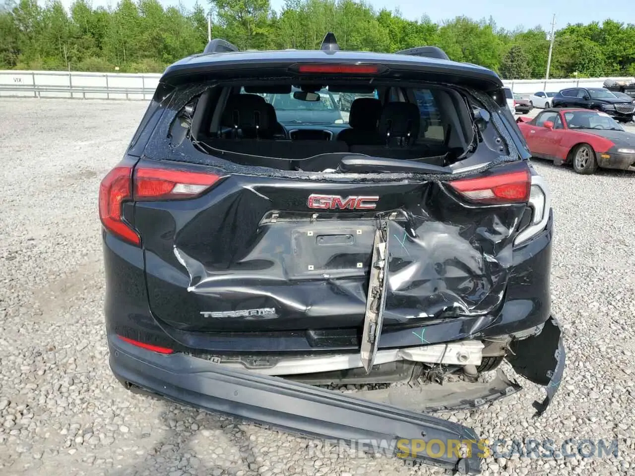 6 fotografías del automóvil dañado 3GKALMEV8LL103119 GMC TERRAIN 2020