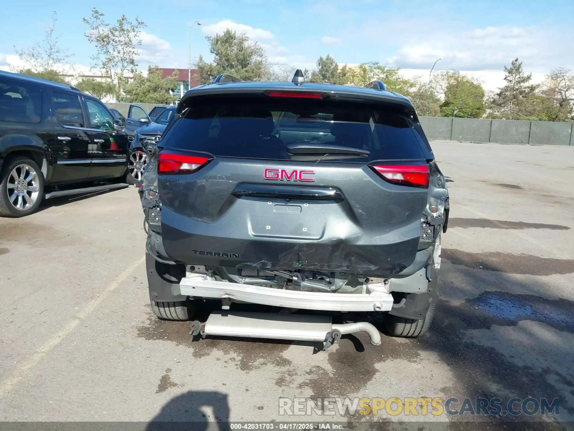 6 fotografías del automóvil dañado 3GKALMEV8LL157133 GMC TERRAIN 2020