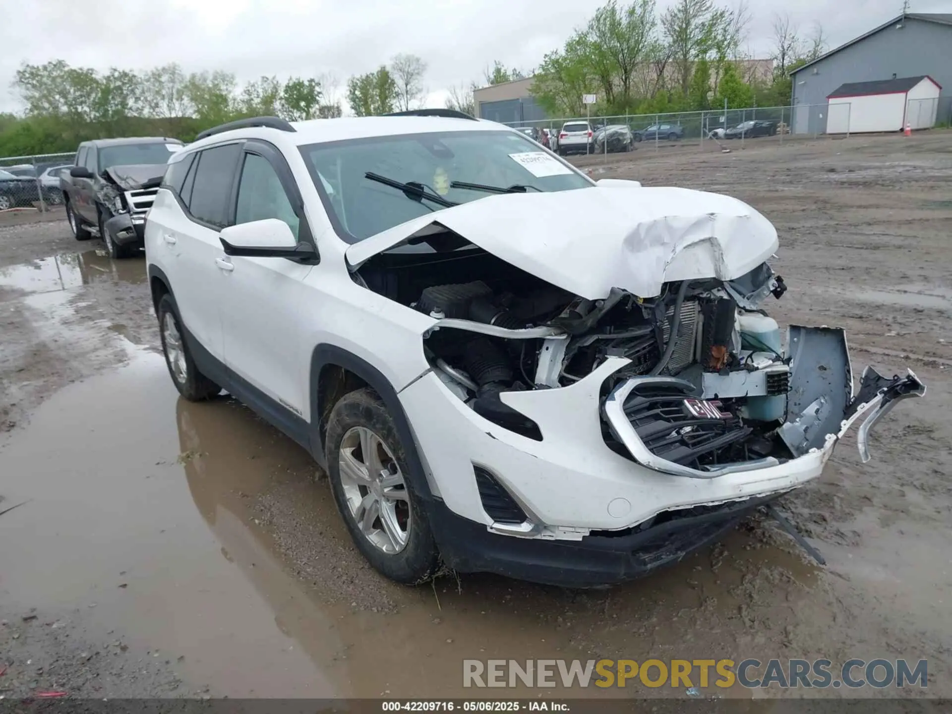 1 fotografías del automóvil dañado 3GKALMEV8LL178936 GMC TERRAIN 2020