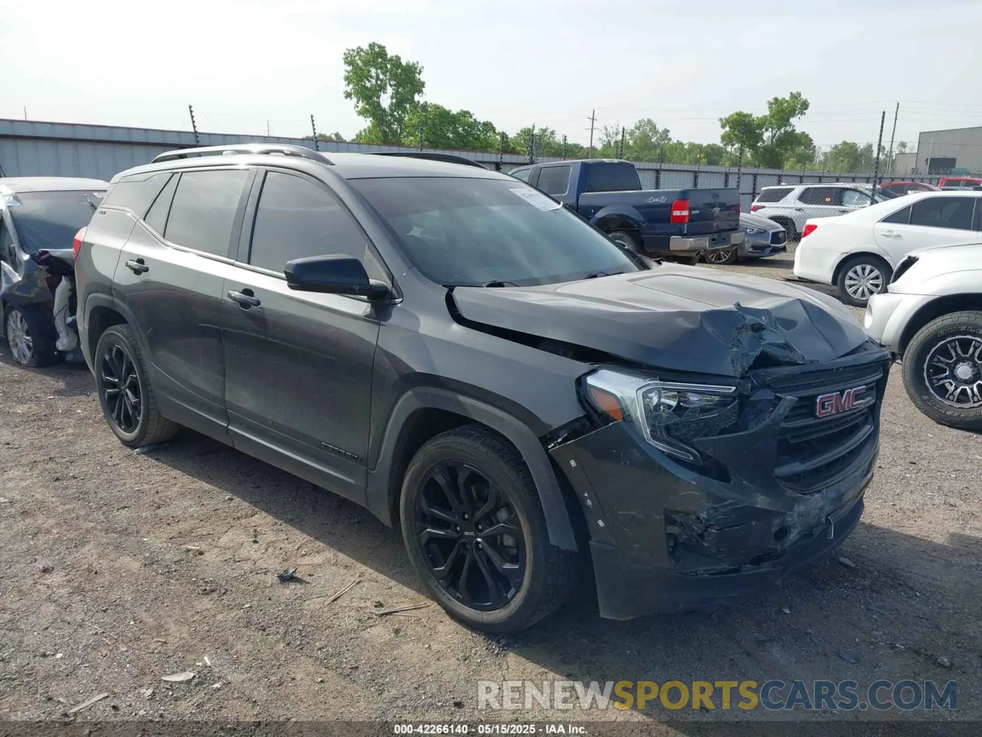 1 fotografías del automóvil dañado 3GKALMEV8LL186664 GMC TERRAIN 2020
