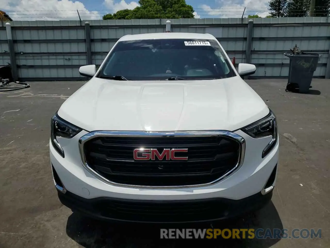 5 fotografías del automóvil dañado 3GKALMEV9LL123525 GMC TERRAIN 2020