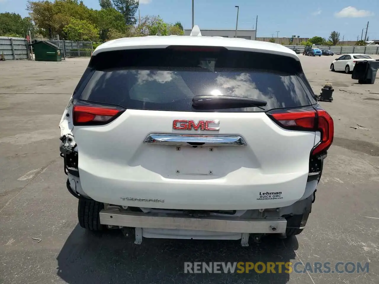 6 fotografías del automóvil dañado 3GKALMEV9LL123525 GMC TERRAIN 2020