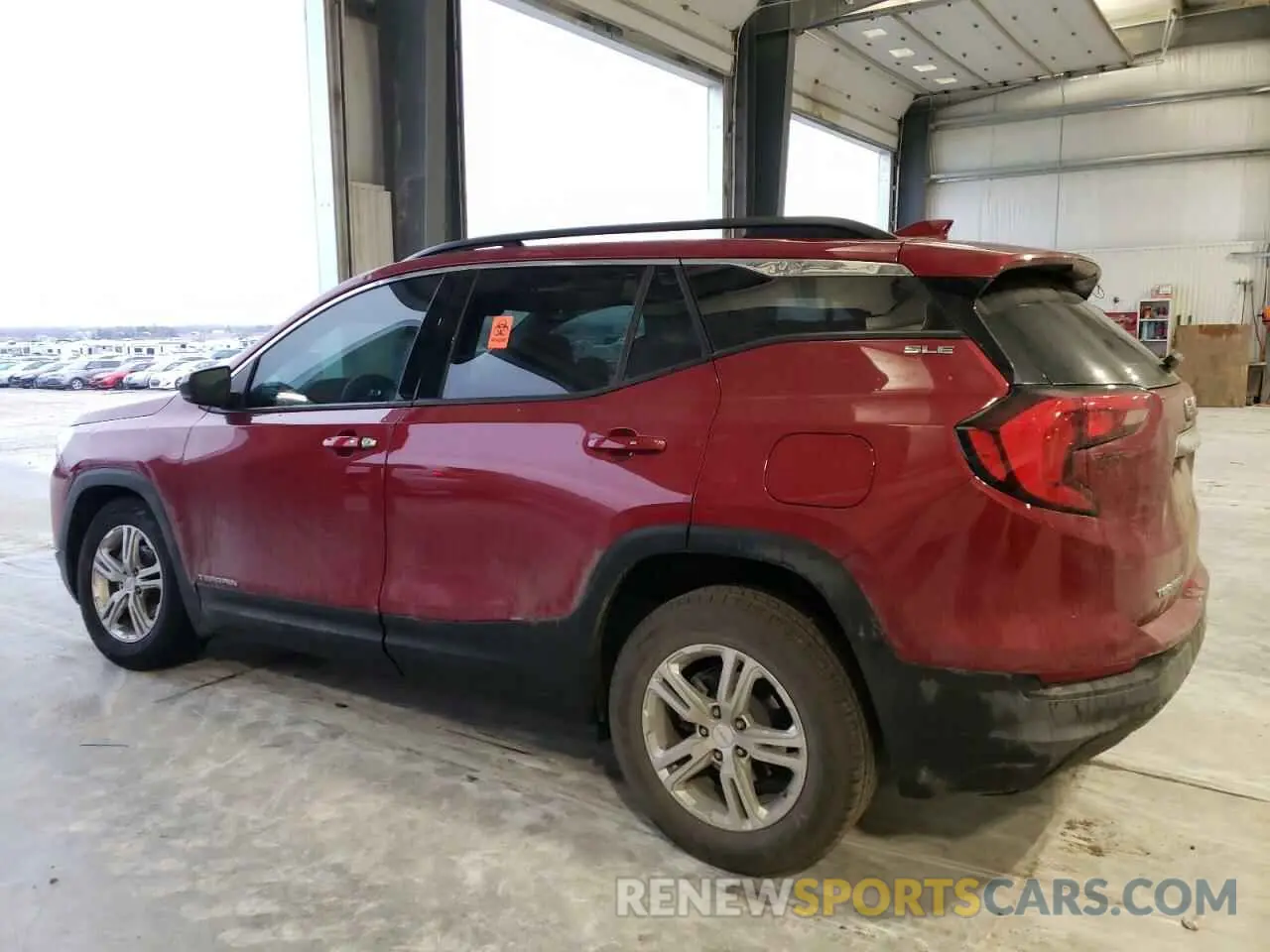 2 fotografías del automóvil dañado 3GKALMEV9LL157383 GMC TERRAIN 2020