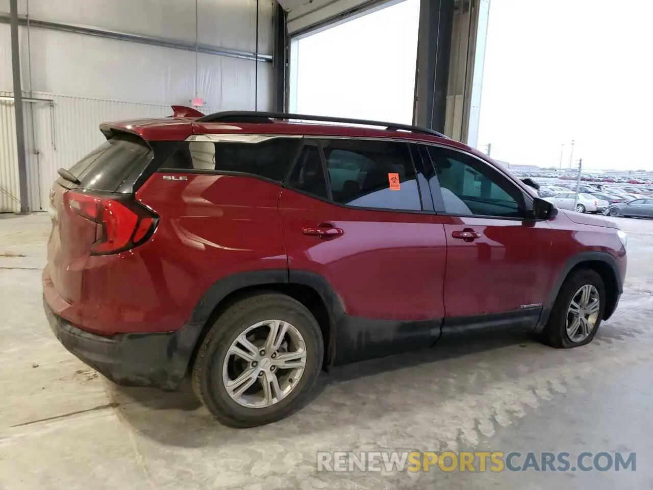 3 fotografías del automóvil dañado 3GKALMEV9LL157383 GMC TERRAIN 2020