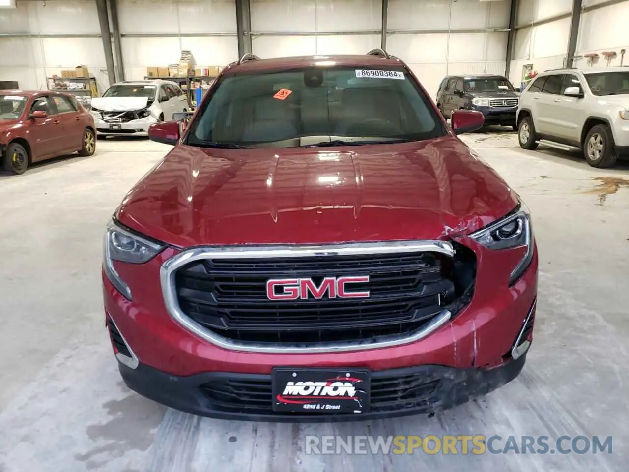 5 fotografías del automóvil dañado 3GKALMEV9LL157383 GMC TERRAIN 2020