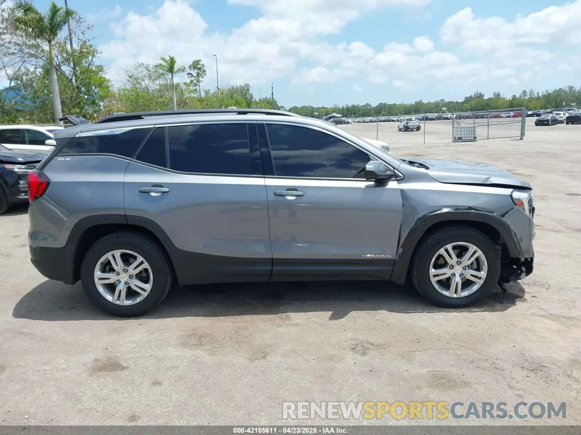 13 fotografías del automóvil dañado 3GKALMEV9LL187161 GMC TERRAIN 2020