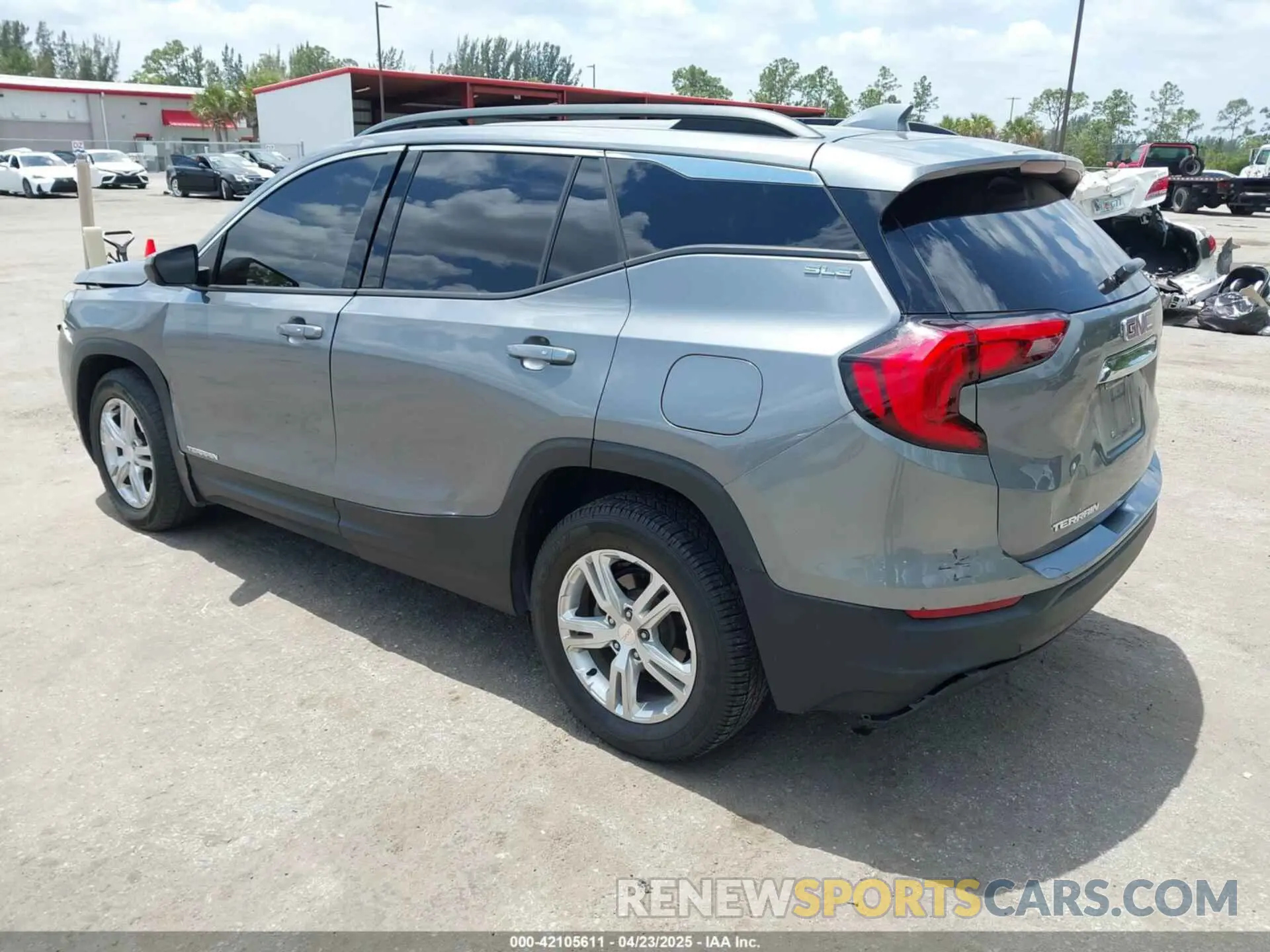 3 fotografías del automóvil dañado 3GKALMEV9LL187161 GMC TERRAIN 2020