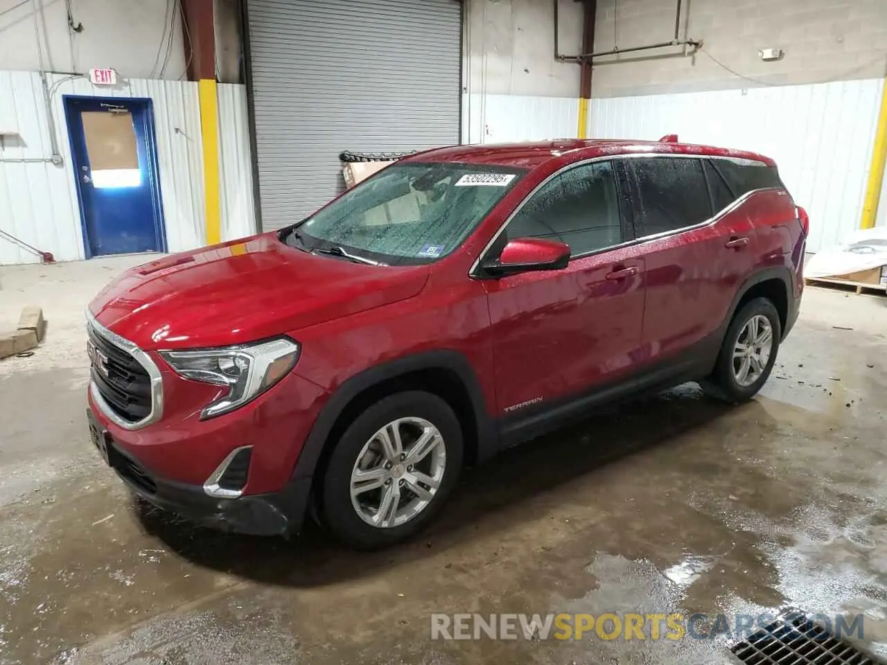 1 fotografías del automóvil dañado 3GKALMEV9LL202659 GMC TERRAIN 2020