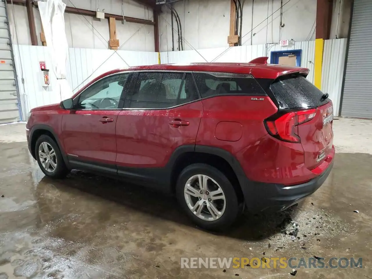 2 fotografías del automóvil dañado 3GKALMEV9LL202659 GMC TERRAIN 2020