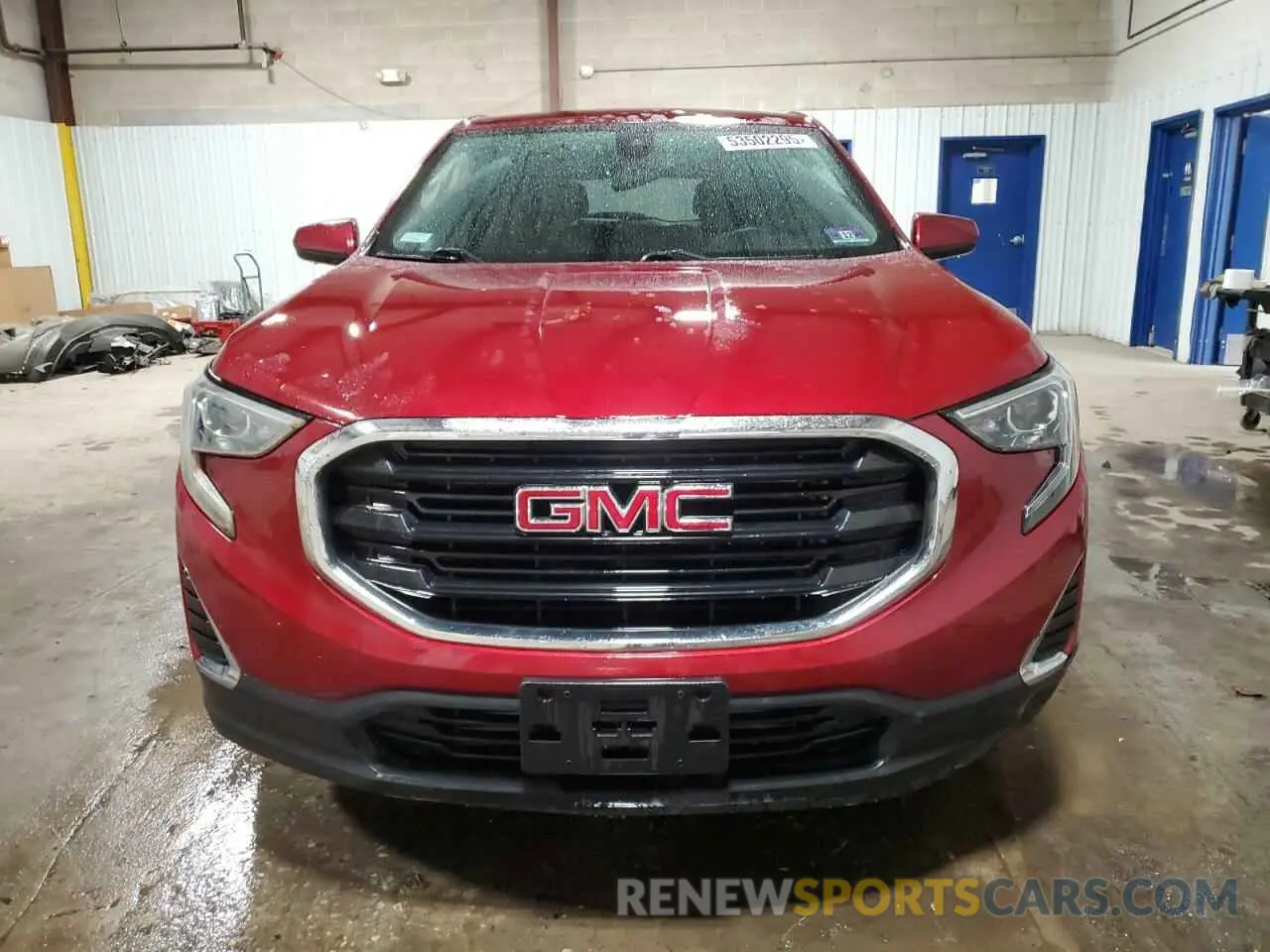 5 fotografías del automóvil dañado 3GKALMEV9LL202659 GMC TERRAIN 2020