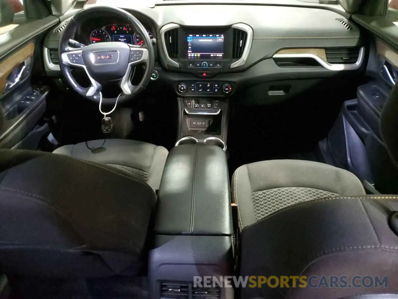 8 fotografías del automóvil dañado 3GKALMEV9LL202659 GMC TERRAIN 2020