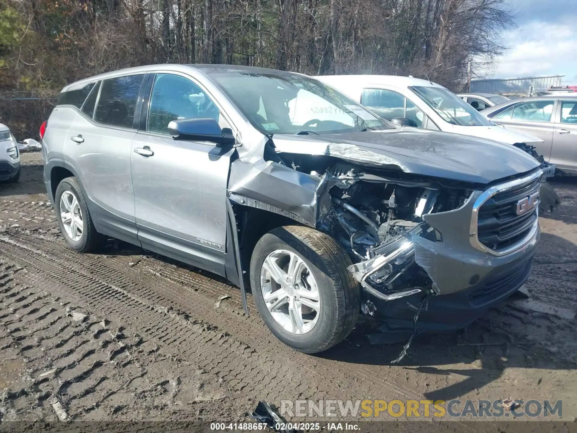 1 fotografías del automóvil dañado 3GKALMEV9LL235712 GMC TERRAIN 2020