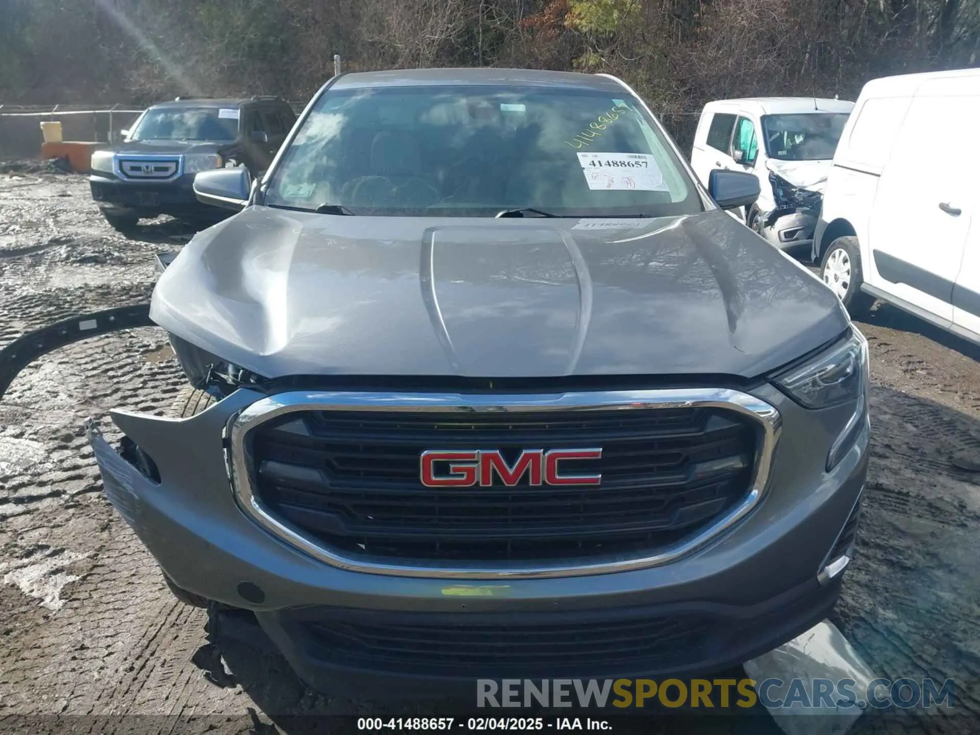 12 fotografías del automóvil dañado 3GKALMEV9LL235712 GMC TERRAIN 2020