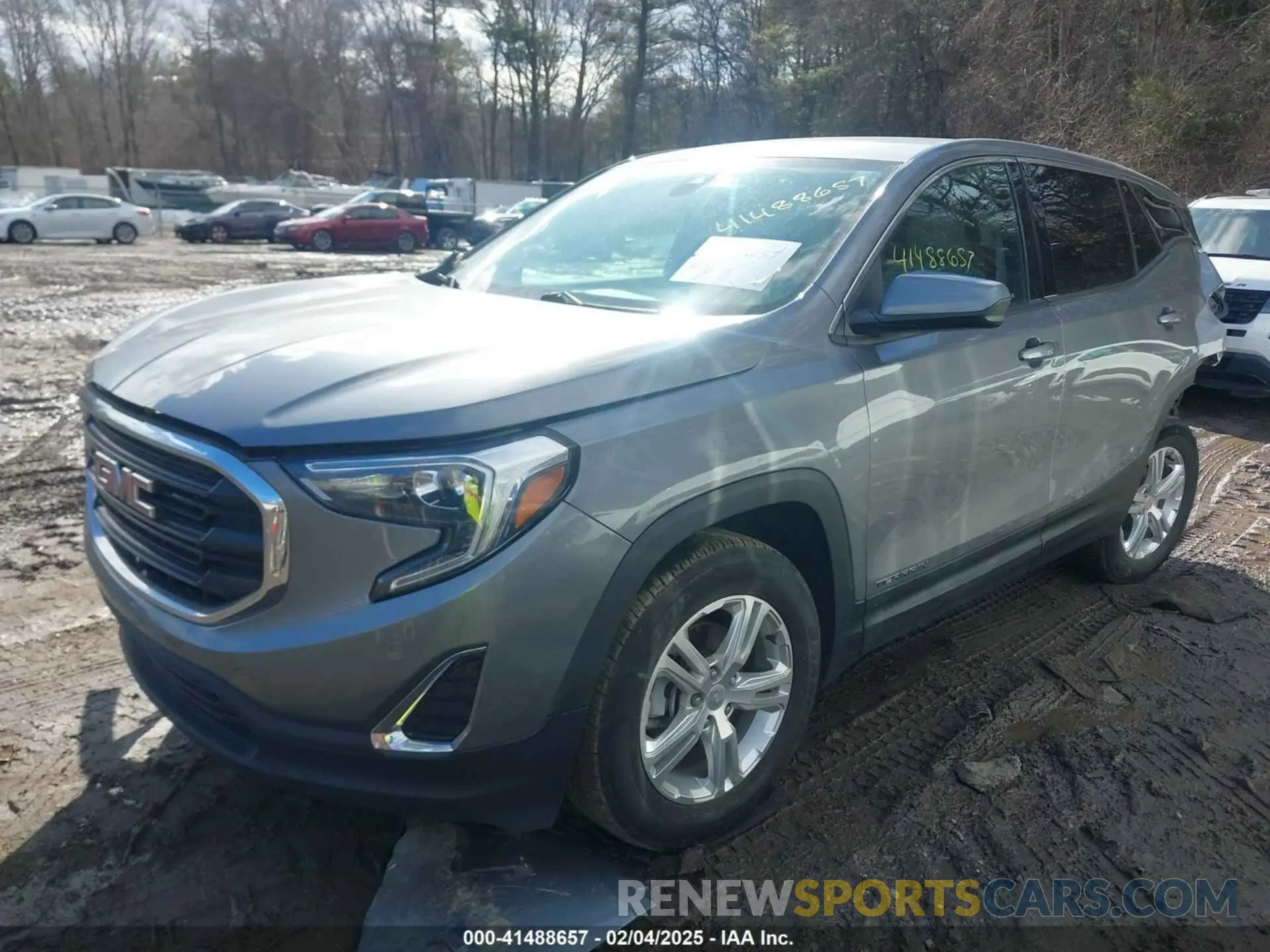 2 fotografías del automóvil dañado 3GKALMEV9LL235712 GMC TERRAIN 2020