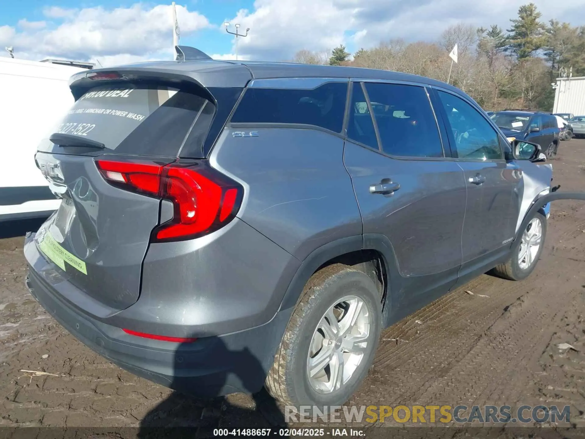 4 fotografías del automóvil dañado 3GKALMEV9LL235712 GMC TERRAIN 2020