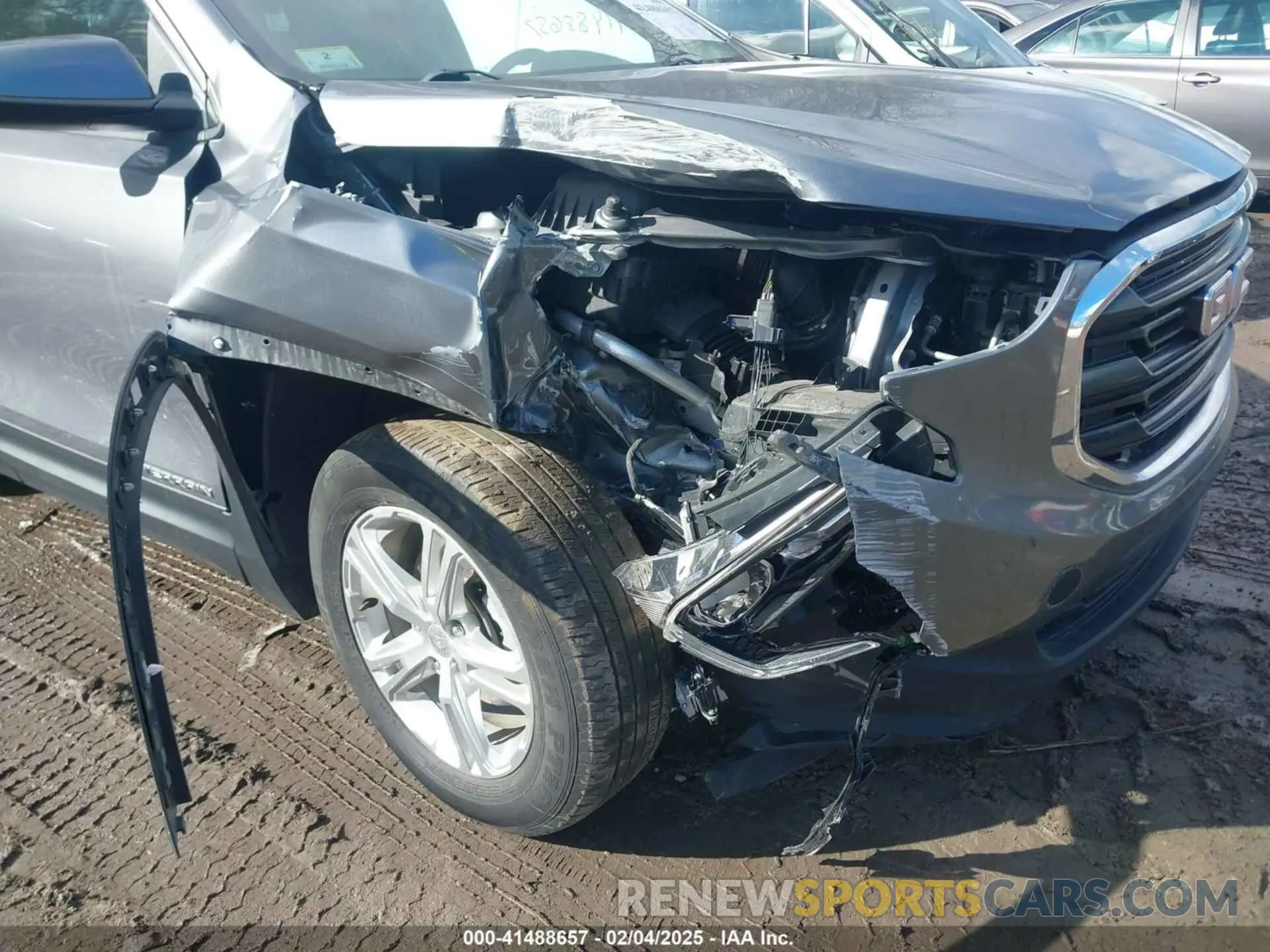6 fotografías del automóvil dañado 3GKALMEV9LL235712 GMC TERRAIN 2020