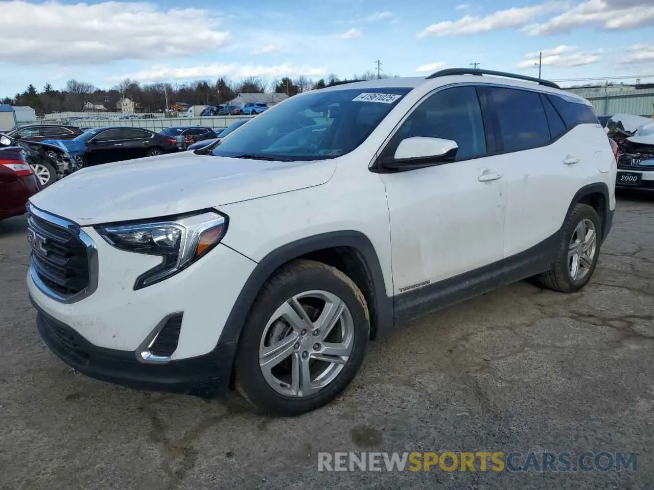 1 fotografías del automóvil dañado 3GKALMEV9LL295960 GMC TERRAIN 2020