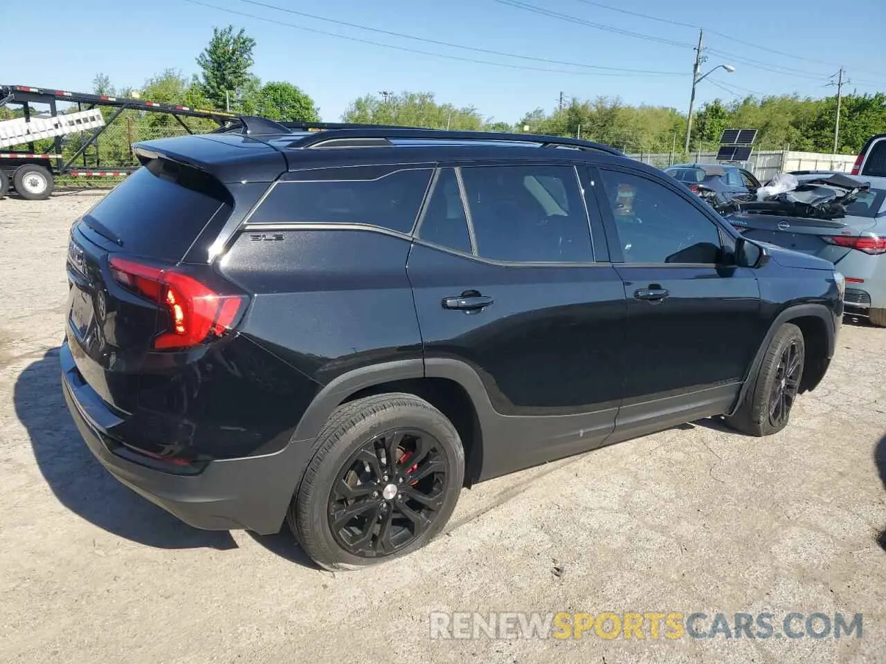 3 fotografías del automóvil dañado 3GKALMEVXLL106300 GMC TERRAIN 2020