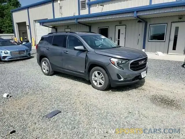 13 fotografías del automóvil dañado 3GKALMEVXLL146005 GMC TERRAIN 2020