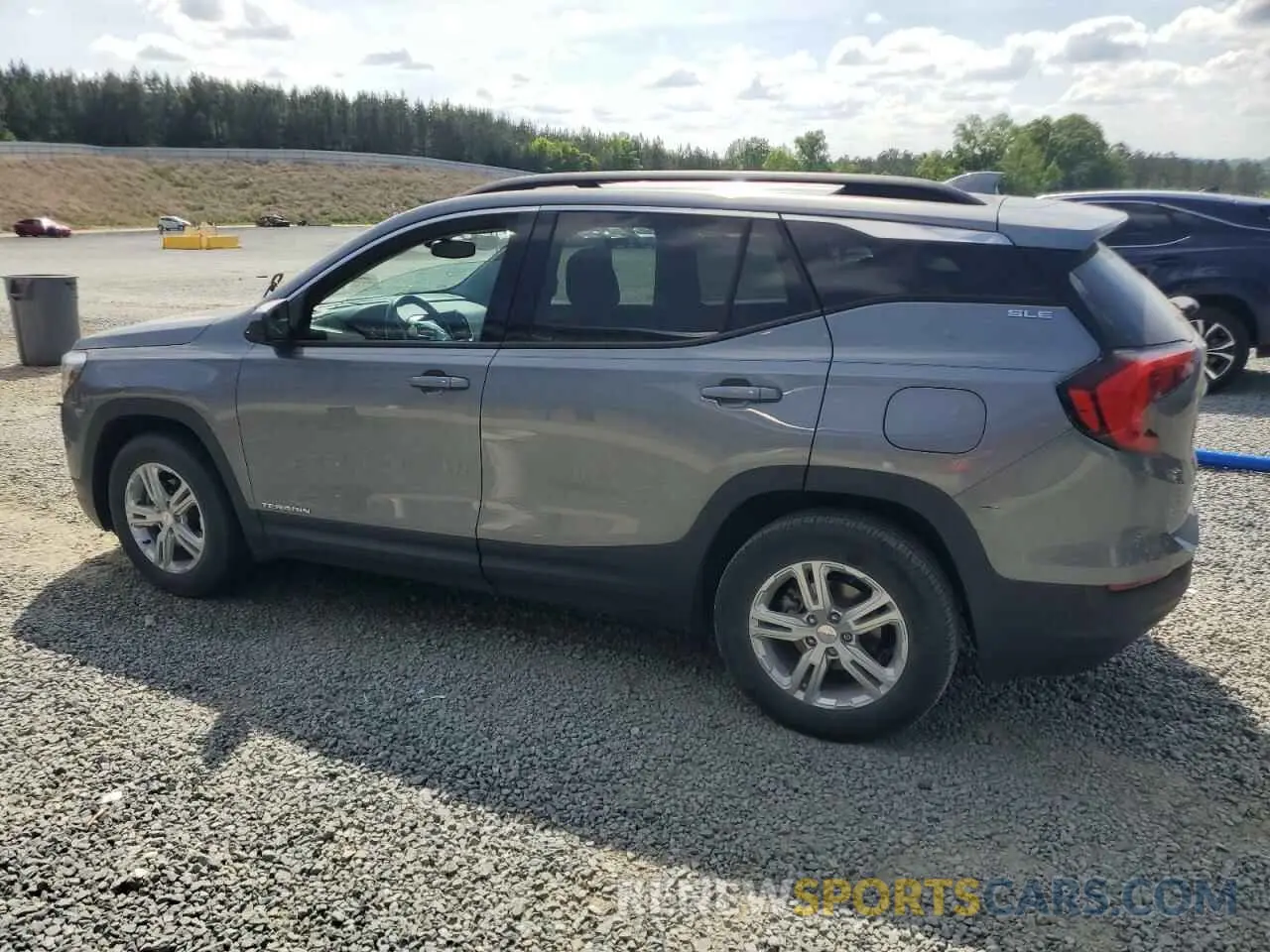 2 fotografías del automóvil dañado 3GKALMEVXLL146005 GMC TERRAIN 2020