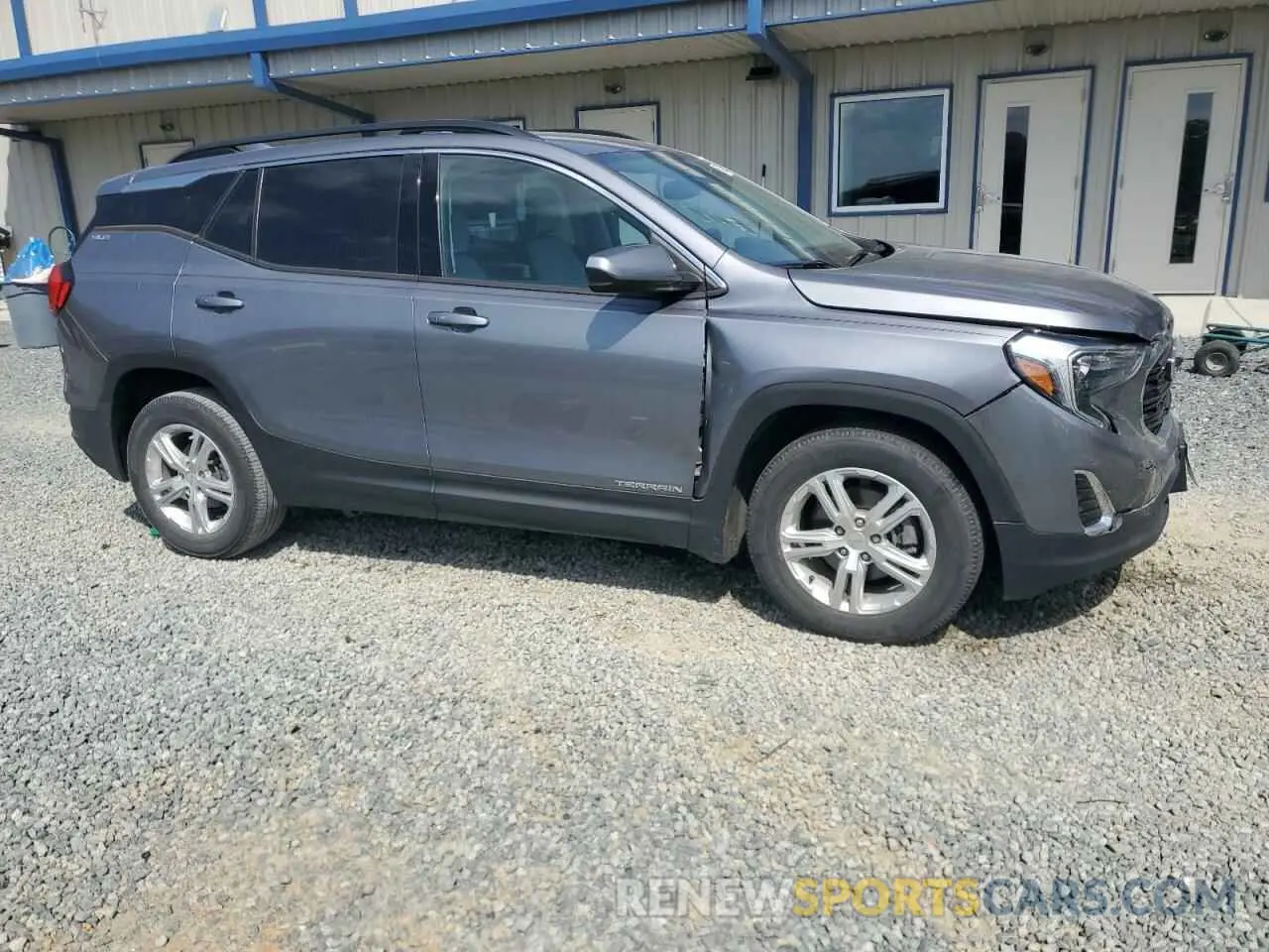 4 fotografías del automóvil dañado 3GKALMEVXLL146005 GMC TERRAIN 2020