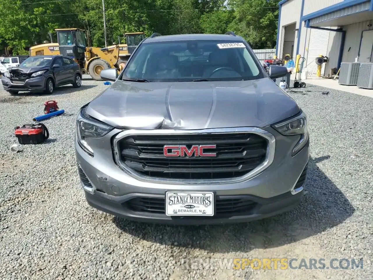 5 fotografías del automóvil dañado 3GKALMEVXLL146005 GMC TERRAIN 2020