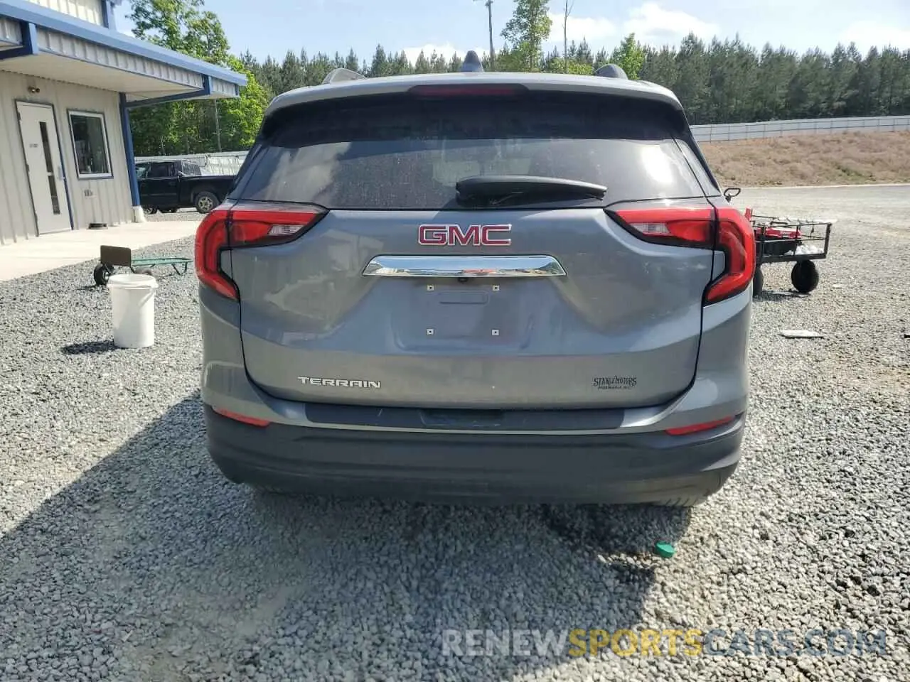 6 fotografías del automóvil dañado 3GKALMEVXLL146005 GMC TERRAIN 2020