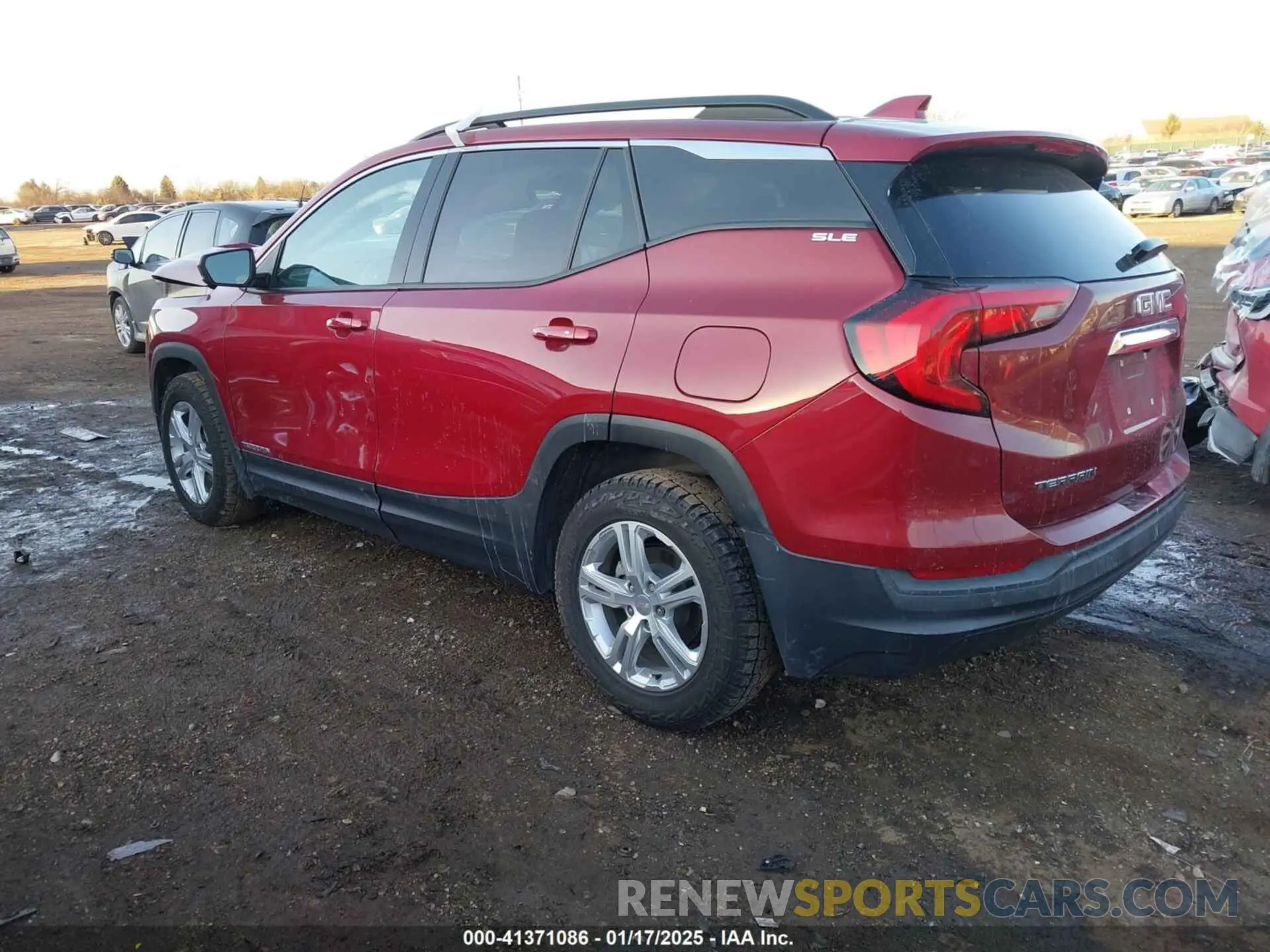 3 fotografías del automóvil dañado 3GKALMEVXLL193051 GMC TERRAIN 2020