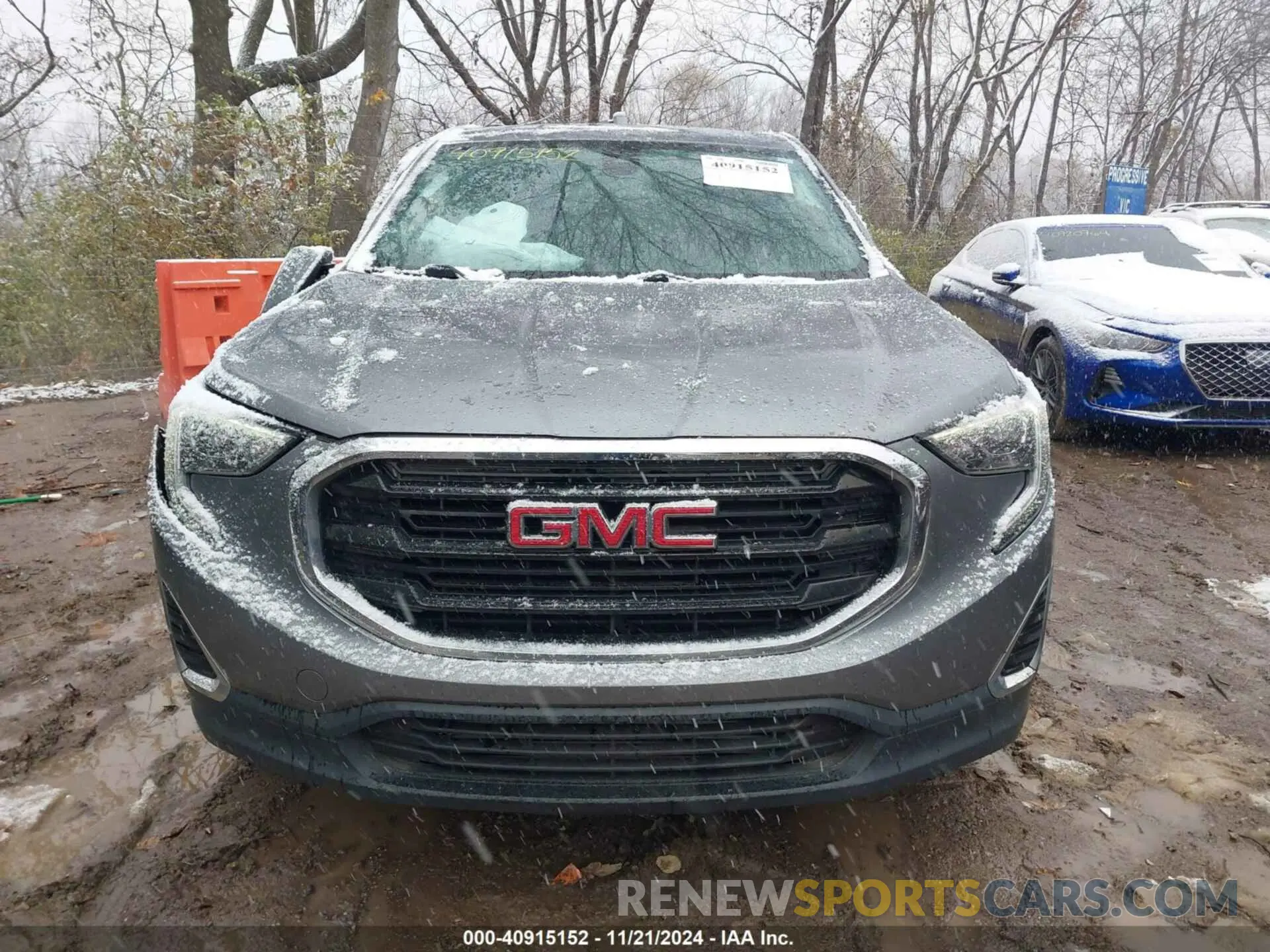 12 fotografías del automóvil dañado 3GKALMEVXLL196807 GMC TERRAIN 2020