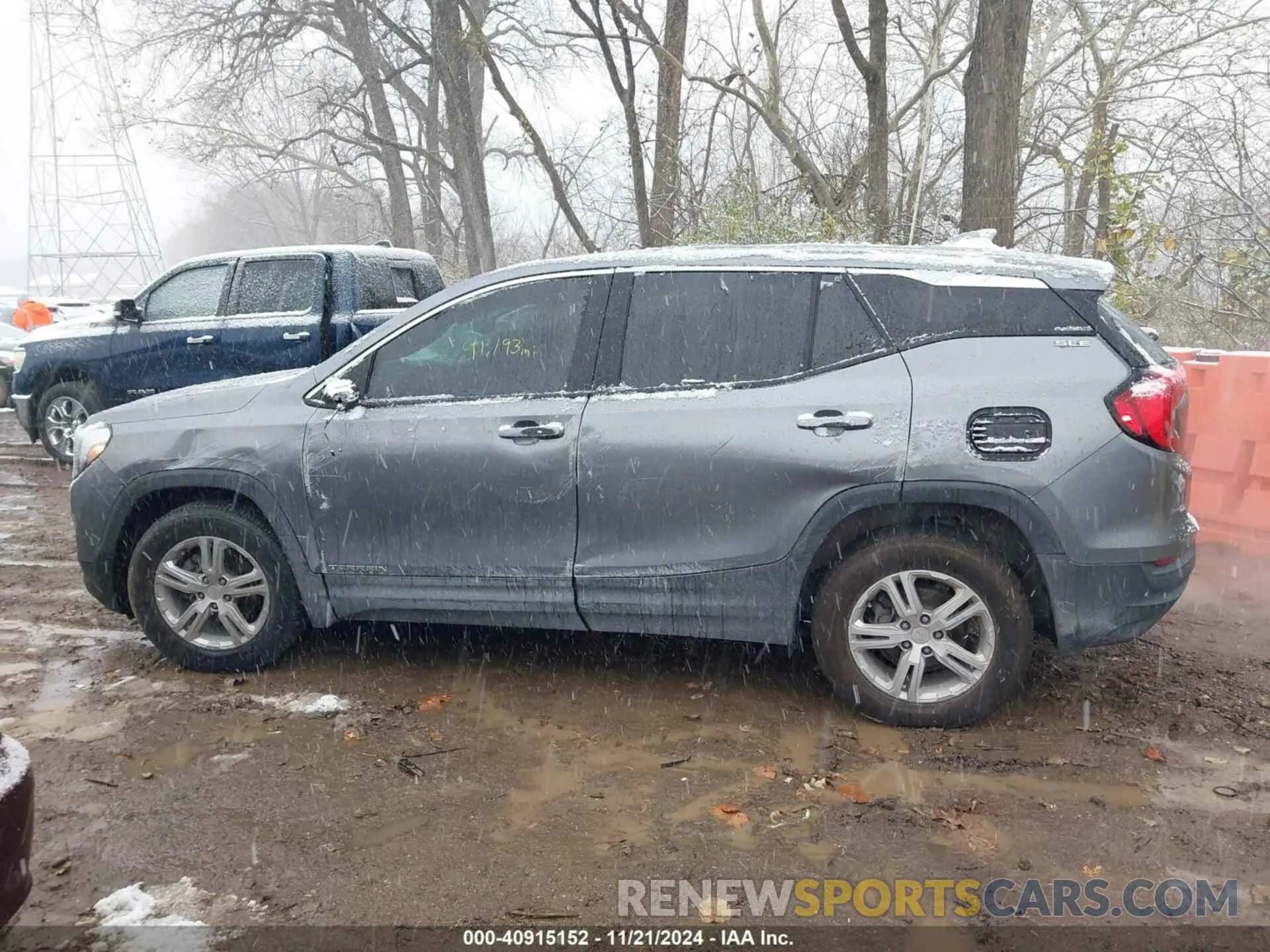 14 fotografías del automóvil dañado 3GKALMEVXLL196807 GMC TERRAIN 2020