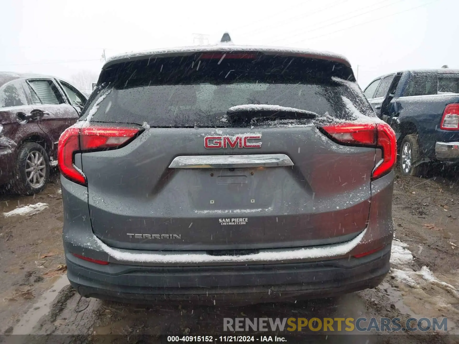 16 fotografías del automóvil dañado 3GKALMEVXLL196807 GMC TERRAIN 2020