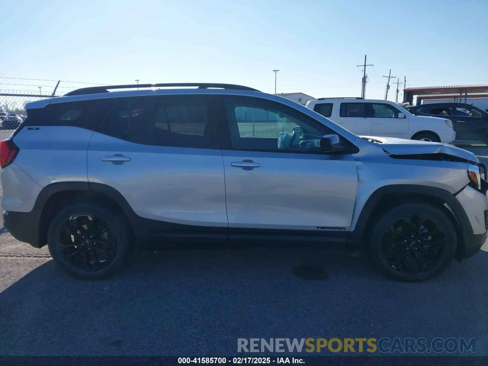 13 fotografías del automóvil dañado 3GKALMEVXLL307890 GMC TERRAIN 2020