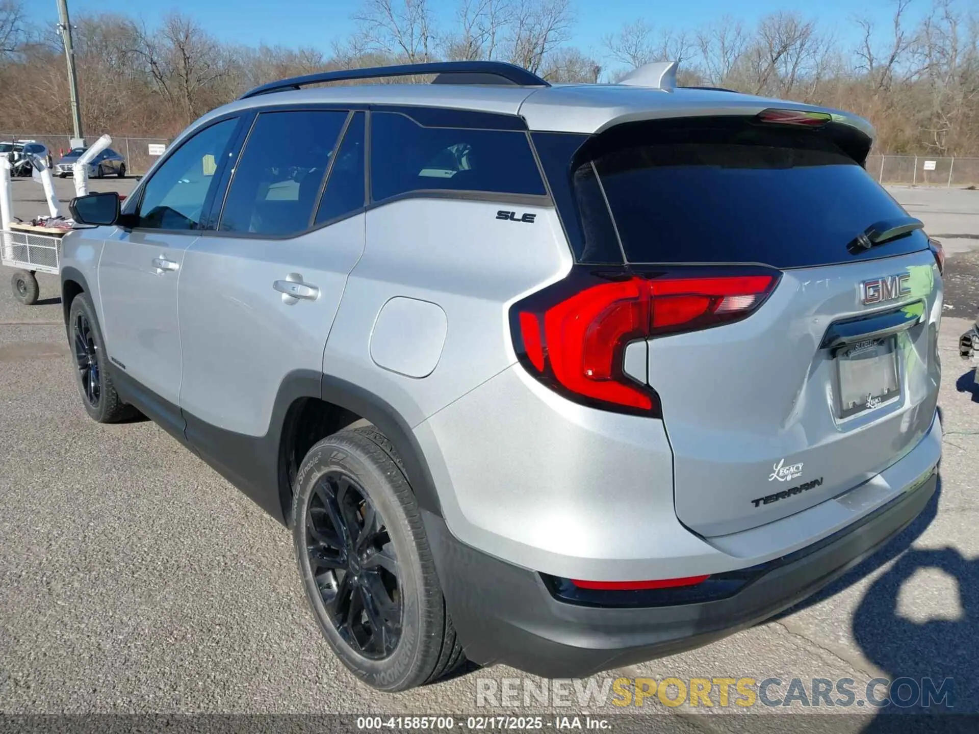 3 fotografías del automóvil dañado 3GKALMEVXLL307890 GMC TERRAIN 2020
