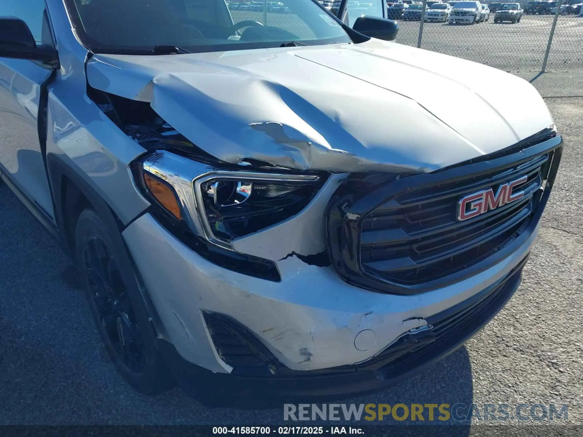 6 fotografías del automóvil dañado 3GKALMEVXLL307890 GMC TERRAIN 2020