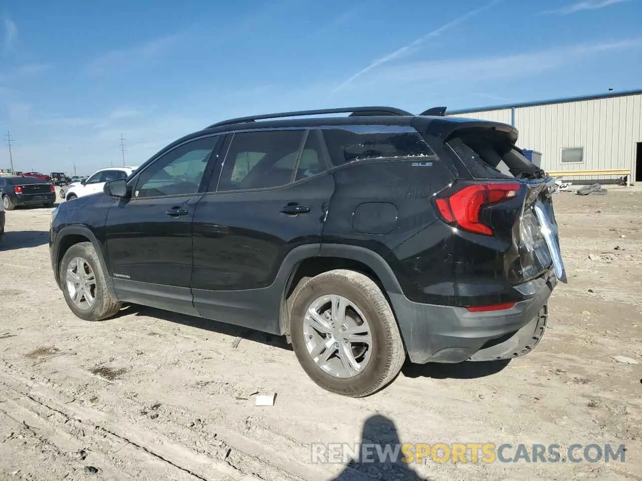 2 fotografías del automóvil dañado 3GKALMEVXLL310711 GMC TERRAIN 2020