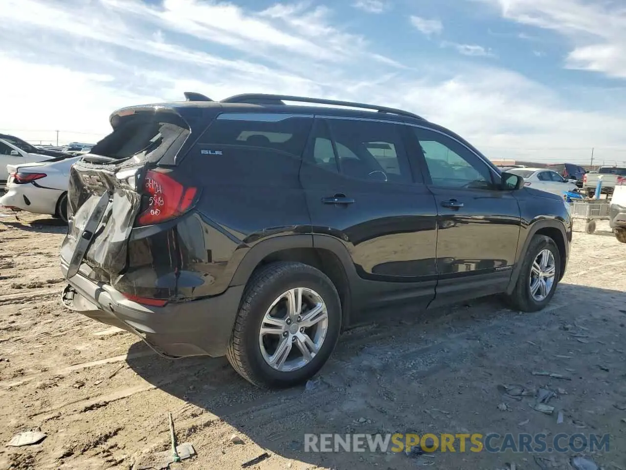 3 fotografías del automóvil dañado 3GKALMEVXLL310711 GMC TERRAIN 2020