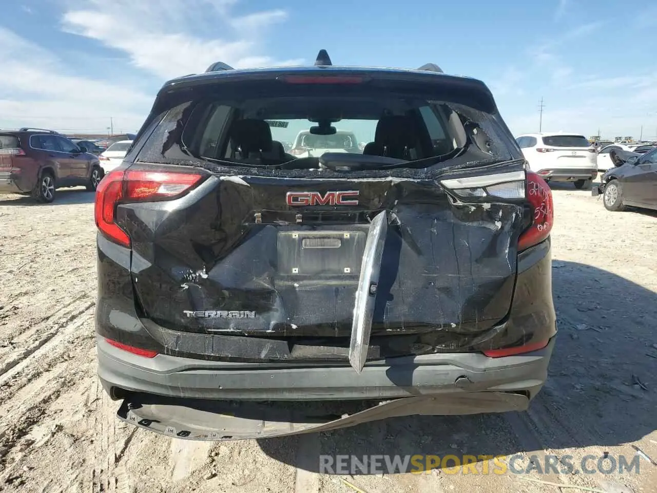6 fotografías del automóvil dañado 3GKALMEVXLL310711 GMC TERRAIN 2020